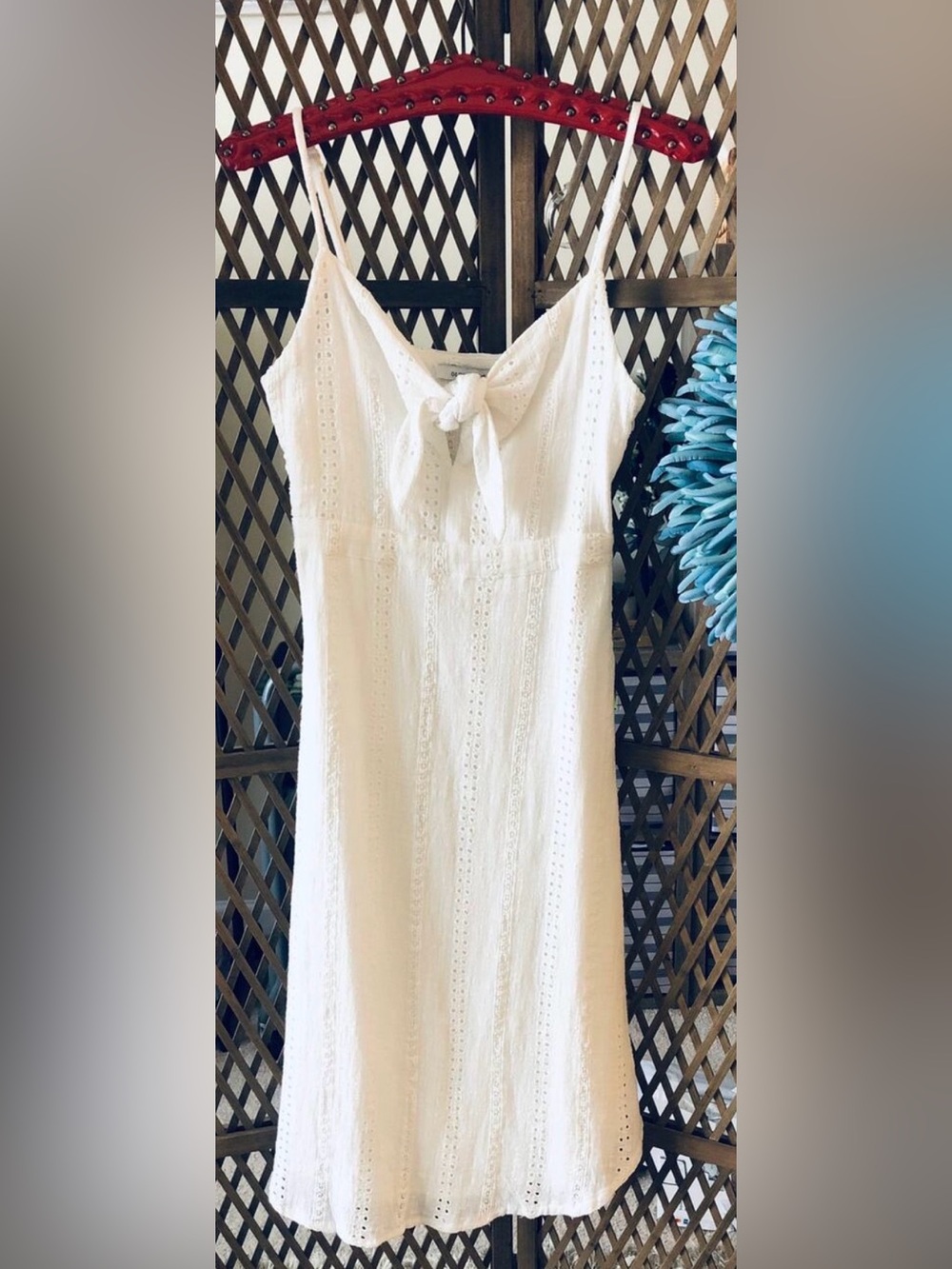 Olivaceous Eyelet Dress sz S